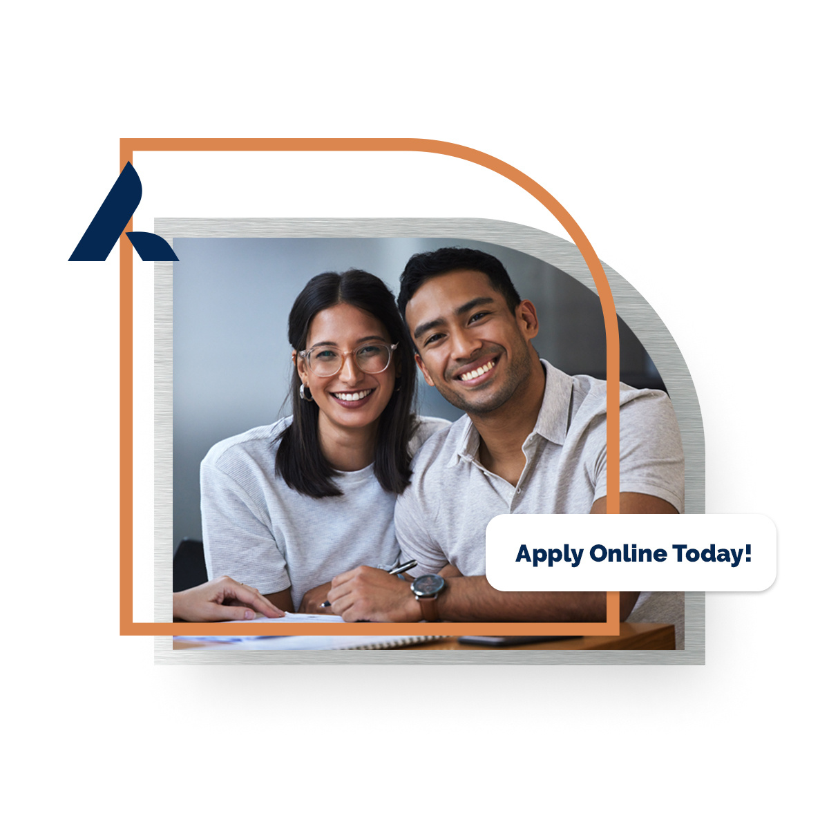 Couple Doing Paperwork