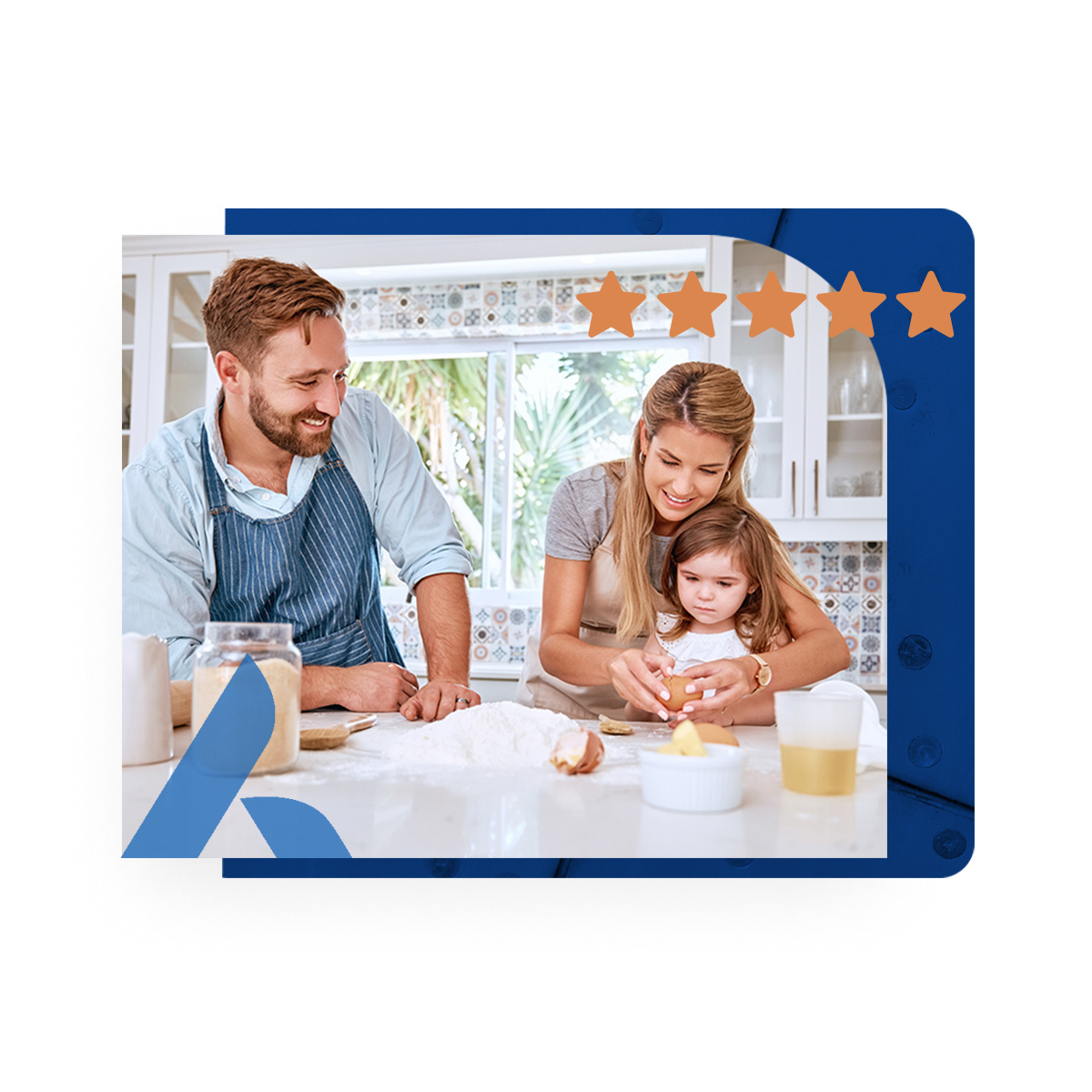 Family Baking Together