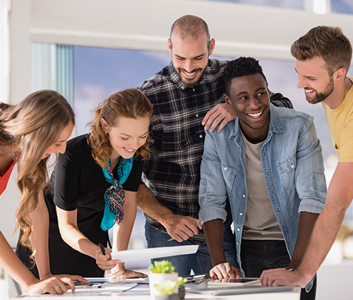 Coworkers In A Meeting